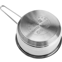 30967 Сотейник нерж с крышкой 0,6 л 12 см MB (х8)