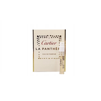 Туалетная вода Cartier La Panthere 1.5мл жен edp пробирка