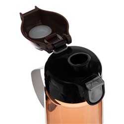 Бутылка для воды спортивная «Айви», 800 мл, коричневая