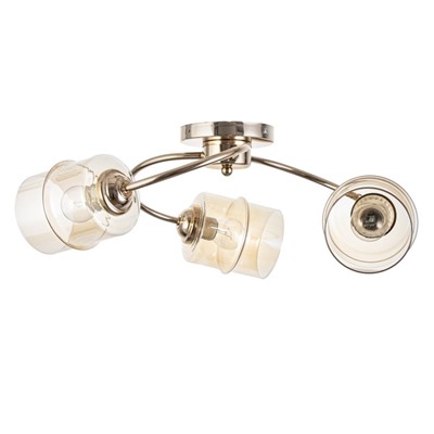 Люстра «Фокс» 3хЕ27 40 Вт золото 50×50×12 см