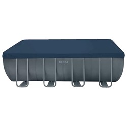 УЦЕНКА Бассейн каркасный Ultra XTR Frame, 549×274×132 см, песчаный фильтр-насос, лестница, тент, подстилка, 26356NP INTEX