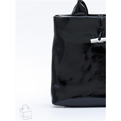 Сумка женская кожаная 5768P black Polina&Eiterou