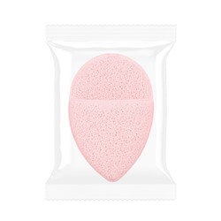 Губка-спонж для умывания капля с кармашком на веревке