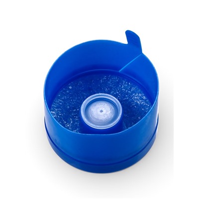 Бутыль для кулера, 18.9 л, ПЭТ, многооборотная, с ручкой, 2 пробки