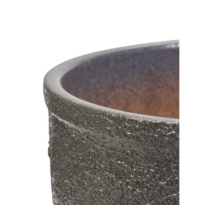 Горшок для цветов «Шагрень», 5 л, d=21.5 см, h=22 см, керамический, с поддоном