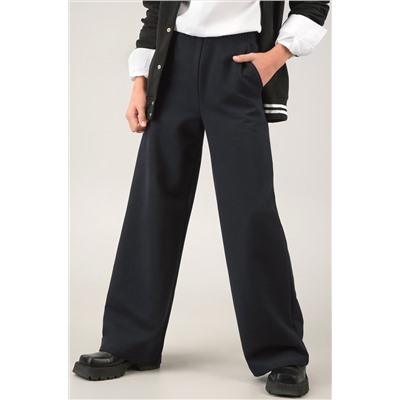 Брюки палаццо из футера для девочки Happyfox