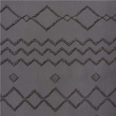 Покрывало 1.5-спальное LoveLife Tufting: Орнамент, 150×220±5 см, микрофайбер, серое