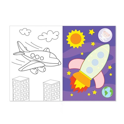 Книги - аппликации для малышей «Мои первые аппликации», набор 4 шт. по 20 стр., А4