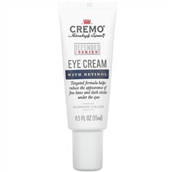 Cremo, Defender Series, Eye Cream With Retinol, 0.5 fl oz (15 ml)