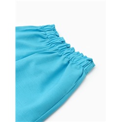 Брюки для девочки, MINAKU, голубые, рост 140 см
