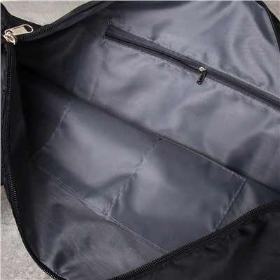 Сумка-трансформер дорожная 30x40x21 см / BAG-421/4 /уп 60/черная