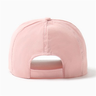 Кепка детская MINAKU Little, размер 50-52, розовая