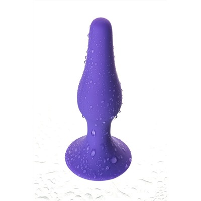 Фиолетовая анальная втулка Toyfa A-toys - 10,2 см.