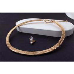 Дизайнерский чокер-обруч Жгут, 8мм + Подарок