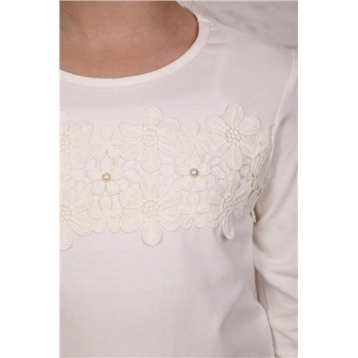 Джемпер Аксиния дл. рукав (Экрю)