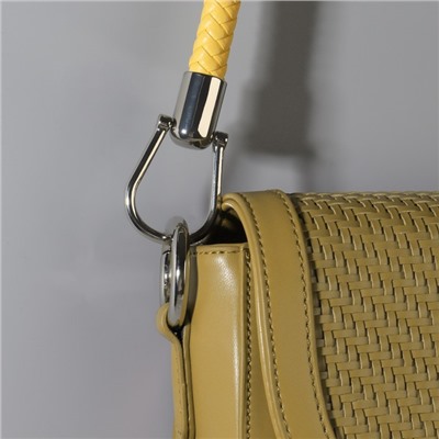 Ручка для сумки, 57 см, жёлтая