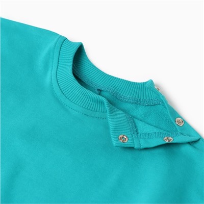 Комбинезон детский MINAKU, рост 56-62 см, изумрудный