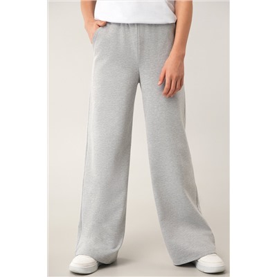 Брюки палаццо из футера для девочки Happyfox