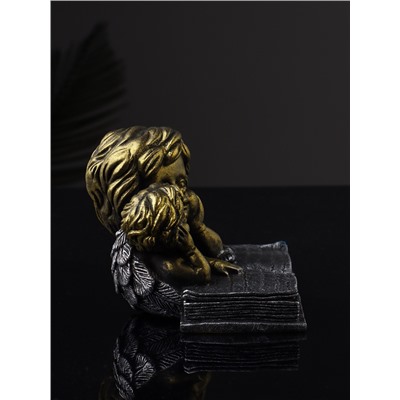 Фигурка полистоун «Ангелы с книгой», 9.5×11×9.7 см