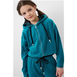 Комплект трикотажный для девочек: толстовка, брюки PLAYTODAY, 1241072