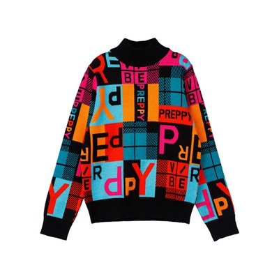 Свитер трикотажный для девочек