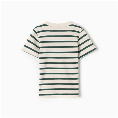 Футболка детская «Крошка Я» Oranges рост 62-68 см, молочная