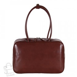 Сумка женская кожаная 5007NN brown  Natale Navetta