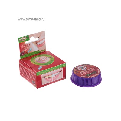 Зубная паста 5 Star Cosmetic с травами и экстрактом мангостина, 25 г