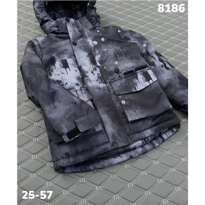 Куртка 8186 серый