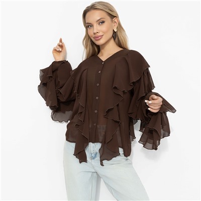 Блуза для эффекта «вау», Прикосновение мечты (брауни)