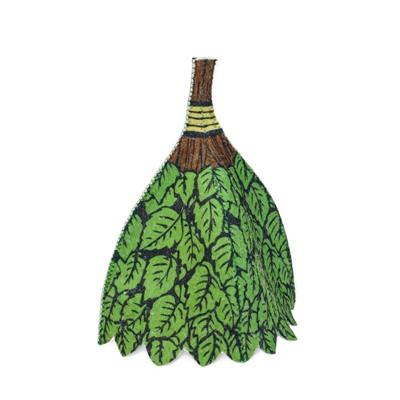 Шапка для бани и сауны «Веник», полиэфир 70%, шерсть 30%