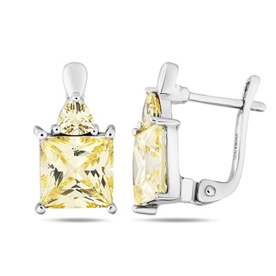 Серьги, крайола циркон, Санторини