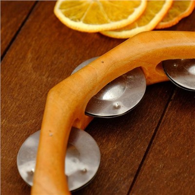 Сувенирный музыкальный инструмент «Тамбурин» 17×16×3 см