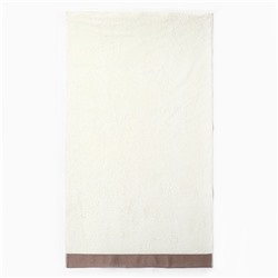 Полотенце махровое Love Life Honey, 70×140 см, хлопок 100%, молочное