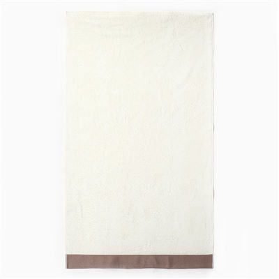 Полотенце махровое Love Life Honey, 70×140 см, хлопок 100%, молочное