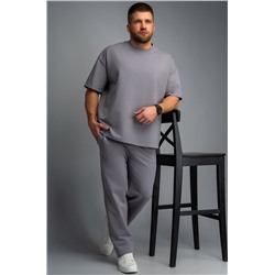 Мужской костюм оверсайз из футера двухнитки Happyfox