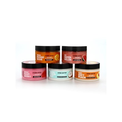 Крем-баттер для тела Very juicy peach, питание и увлажнение, с ароматом персика, 250 г, PICO MICO