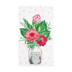 Набор кухонных полотенец Доляна «Самой заботливой», 35×60 см-2 шт., 100% хл