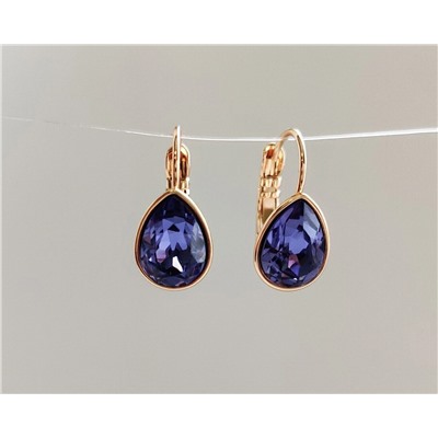 Серьги с кристаллами Swarovski