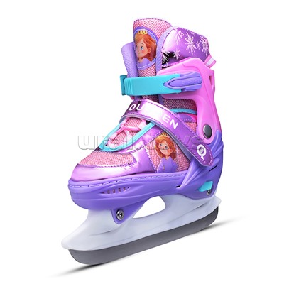 Коньки детские размер M, фиолетовый