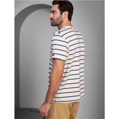 Футболка из премиального хлопка с эластаном