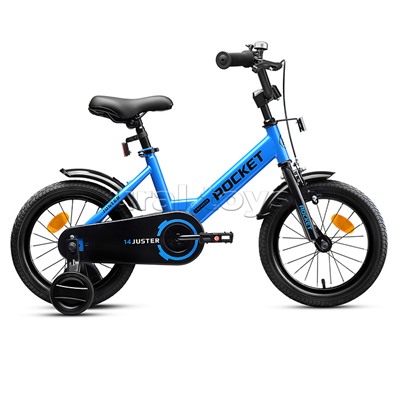 Велосипед 14" Rocket Juster, цвет синий