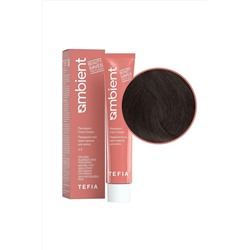 TEFIA Ambient 6.00 Перманентная крем-краска для волос / Темный блондин интенсивный натуральный, 60 мл KRISTALLER, 1128211