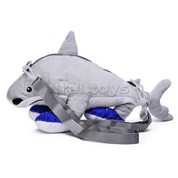 Мягкая игрушка "Акула" в кедах, 35 см.