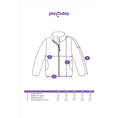 Толстовка PLAYTODAY, 1223147