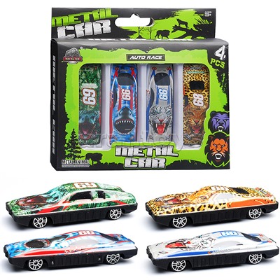 Набор машин "Рейс" металл, в коробке