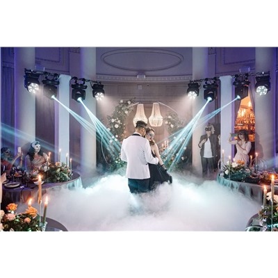 Шоу: Тяжелый дым на свадьбу для танца молодоженов