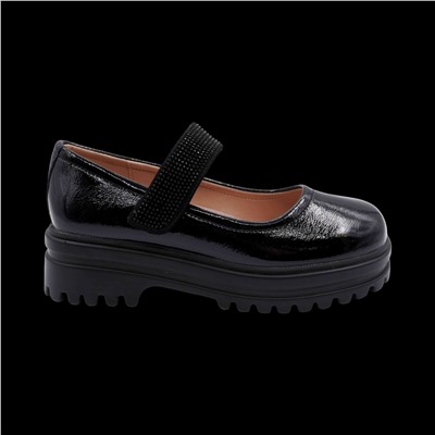 Лоферы 33020-1А черные