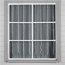 УЦЕНКА Гирлянда «Водопад» 2×1.5 м, IP44, УМС, белая нить, 400 LED, 220 В, 8 режимов, свечение белое