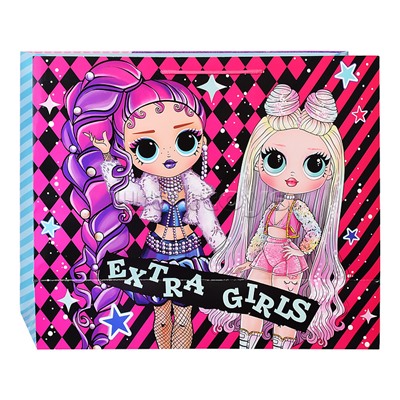 Пакет подарочный глянцевый xxl, 40*49*19 см.